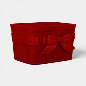 Felt Bow Decorative Basket Red
- Threshold™